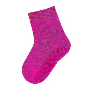 Sterntaler Ponožky ABS protiskluzové chodidlo SOFT PURE tmavě růžové 8041411