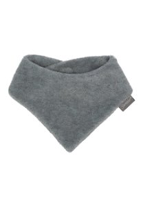 Sterntaler šátek na krk zimní šedý fleece 4101400