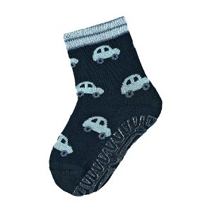 Sterntaler ponožky ABS protiskluzové chodidlo AIR modré auta 8131900
