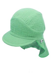 Sterntaler čepička chlapecká, Bio bavlna, s plachetkou UV 50+ zelená 1522230