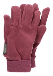 Sterntaler Rukavice Project PURE prstové fleece pastelově růžové 4331410