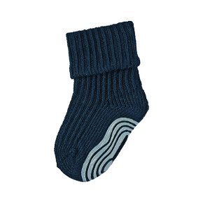 Sterntaler ponožky protiskluzové ABS hrubě pletené tmavě modré 8101950