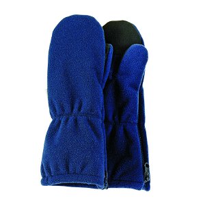 Sterntaler rukavice microfleec palčáky vysoké, voděodolné, modré na zip 4322005/300