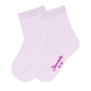 Sterntaler Ponožky pure jednobarevné 2 páry růžové 8501720
