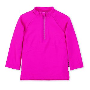 Sterntaler plavky tričko dlouhý rukáv PURE UV 50+ růžové 2502065