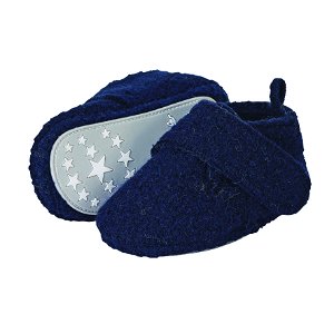Sterntaler botičky textilní fleece, suchý zip, modré 5302005