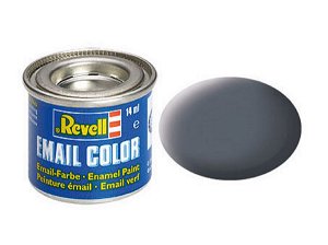 Revell Barva emailová matná - Prachově šedá (Dust grey) - č. 77