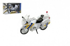 Teddies Motorka Záchranáři 112 - Policie - 12 cm