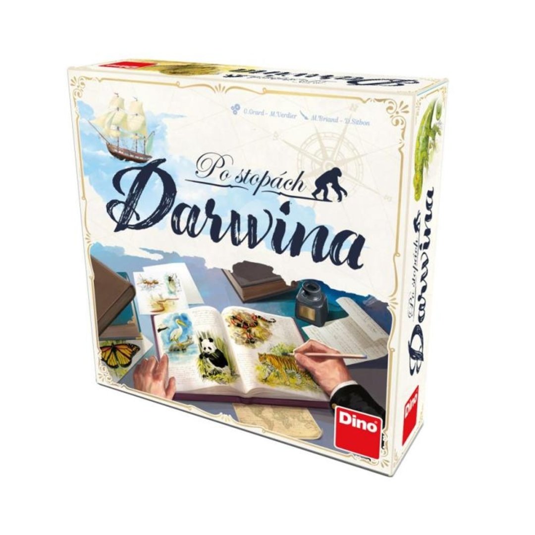 Dino PO STOPÁCH DARWINA - rodinná hra