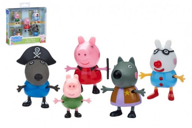 TM Toys Peppa Pig - Prasátko Peppa Pig - 5 figurek