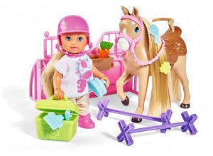 Simba Toys Evi Love - Panenka Evička s koníkem
