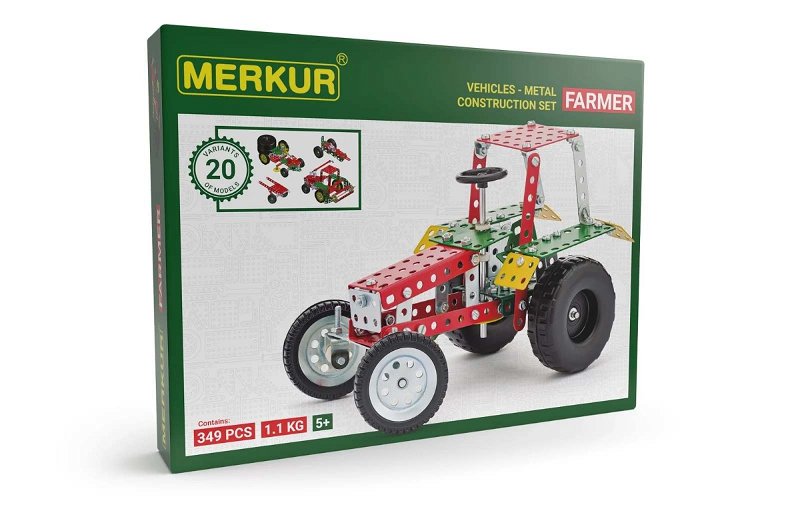 Merkur Stavebnice Merkur - Farmer set - 349 ks