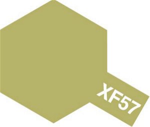 Tamiya Barva akrylová matná - Hnědo-žlutá (Buff) - Mini XF-57