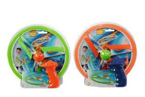 Simba Létající disk barevný na natažení 27 cm
