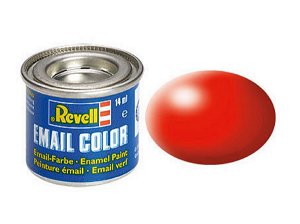 Revell Barva emailová hedvábně matná - Světle červená (Luminous red) - č. 332