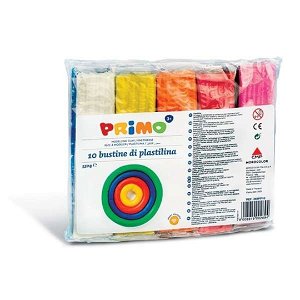 PRIMO Plastelína - 10 x 55 gramů - mix barev