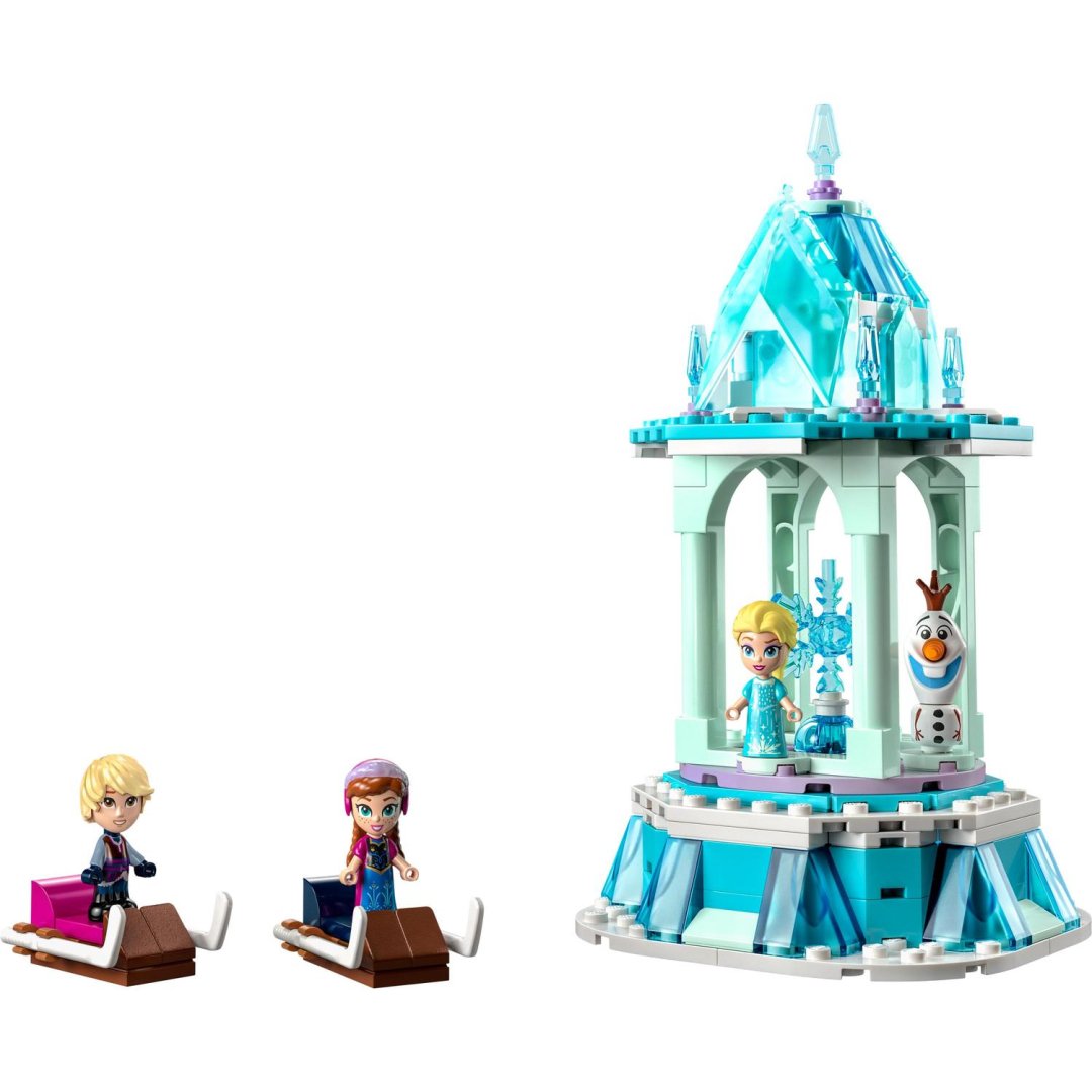 LEGO Disney 43218 - Frozen: Kouzelný kolotoč Anny a Elsy