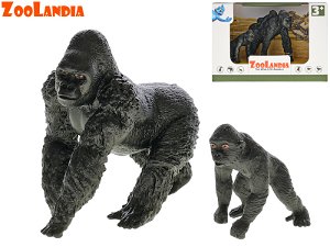 Mikro trading ZooLandia - Gorila samec / Gorila samice s mláďaty