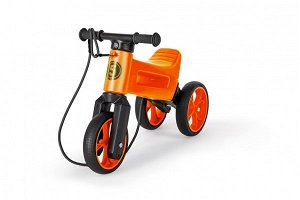 Teddies Odrážedlo FUNNY WHEELS Rider SuperSport 2v1 - oranžové - v sáčku