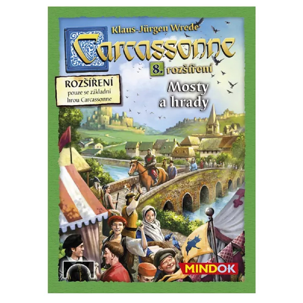 Mindok Carcassonne - Mosty a hrady - 8. rozšíření (2. edice)
