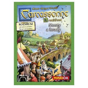 Mindok Carcassonne - Mosty a hrady - 8. rozšíření (2. edice)