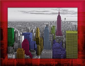 Ravensburger Puzzle - New York Panorama - 500 dílků - kompletní set - Výprodej