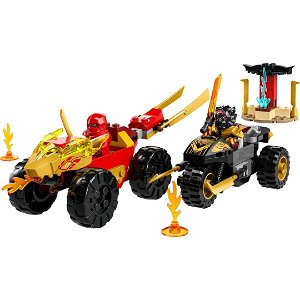 LEGO Ninjago 71789 - Kai a Ras v duelu auta s motorkou