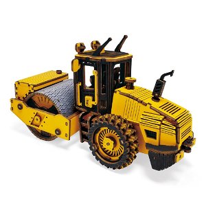 ROBOTIME Rokr 3D dřevěné puzzle Silniční válec 149 ks