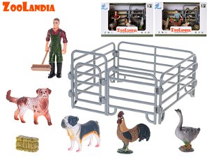 Mikro trading Zoolandia - Zvířátka farma s doplňky - 3 druhy