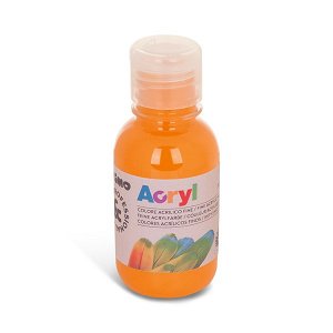 PRIMO Akrylová barva - 125 ml - oranžová