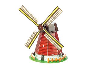 Revell 3D Puzzle Holandský větrný mlýn 20 ks