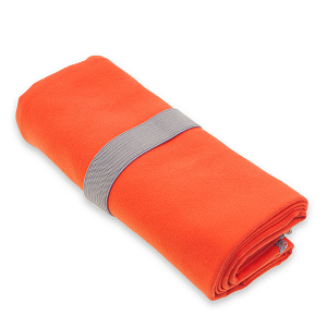 Yate Oranžový rychleschnoucí ručník Fitness L a 50x100 cm