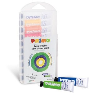 PRIMO Temperové barvy - sada 10 x 12 ml - tuby