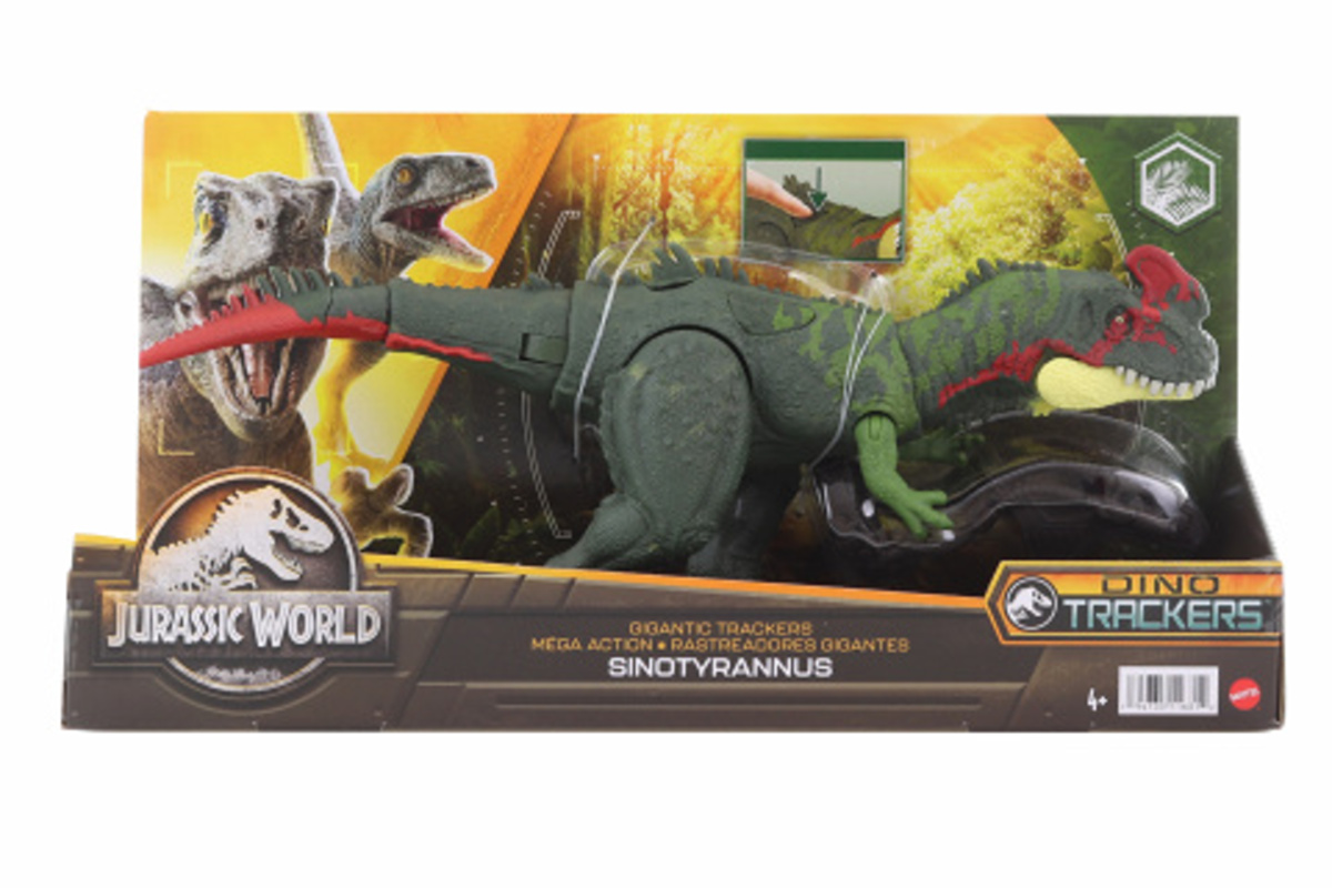 Mattel Jurský Svět - Obrovský útočící dinosaurus - Sinotyrannus