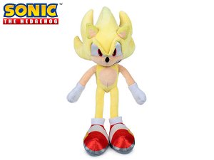 Mikro trading Sonic - Super Sonic plyšový - 30 cm