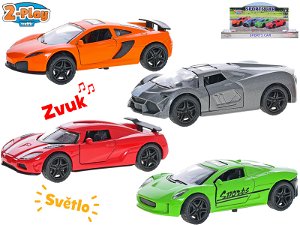 Mikro trading 2-Play - Traffic auto sportovní - 12 cm - zpětný chod