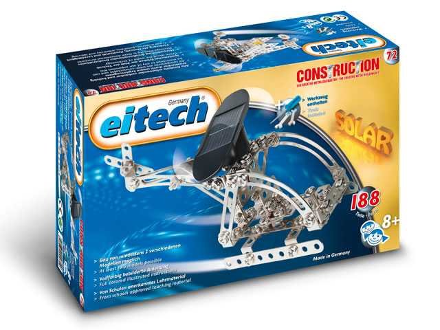 Eitech Stavebnice Solar Powered set - C72 Solar Powered Aircraft + Helicopter