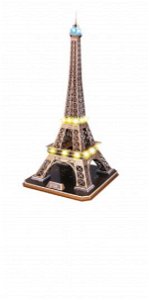 Revell 3D Puzzle Eiffel Tower LED XXL 84 ks