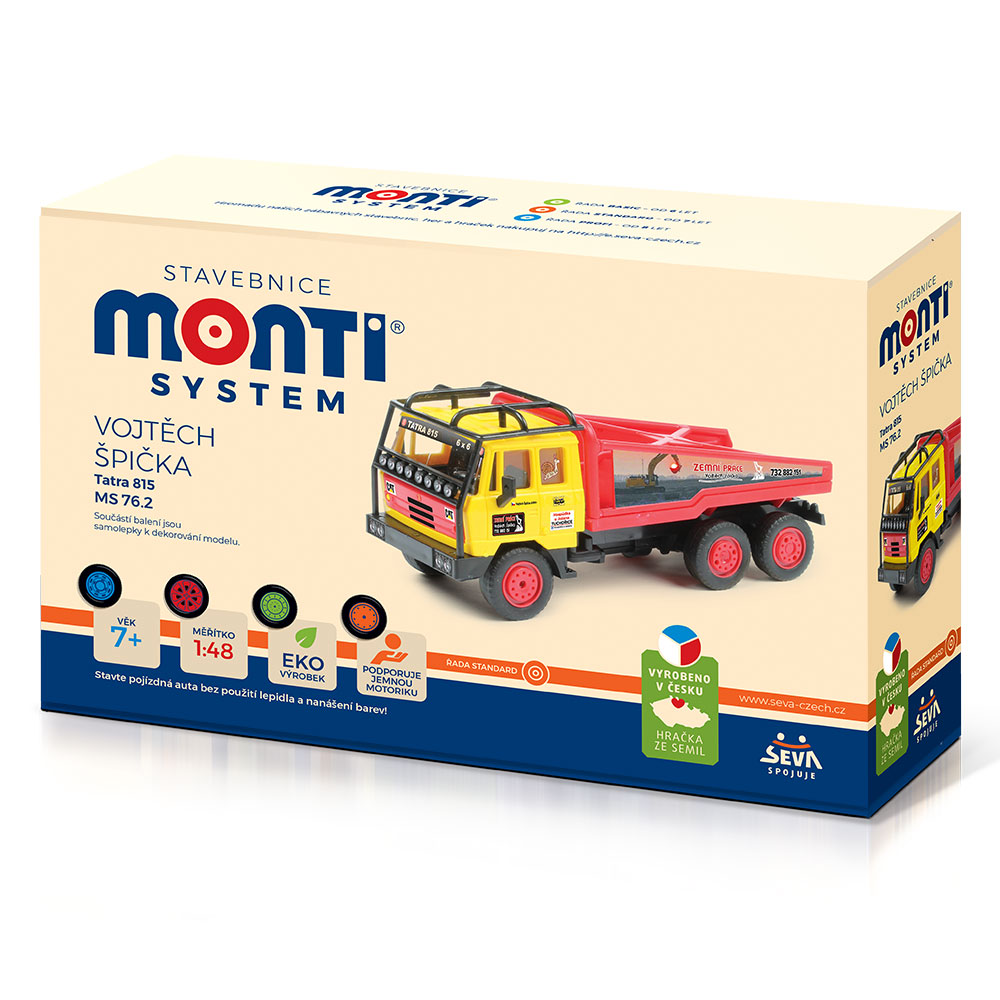 Monti System 76 Truck trial tatra 815 1:48