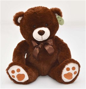 Mac Toys Medvídek sedící - hnědý - 40 cm