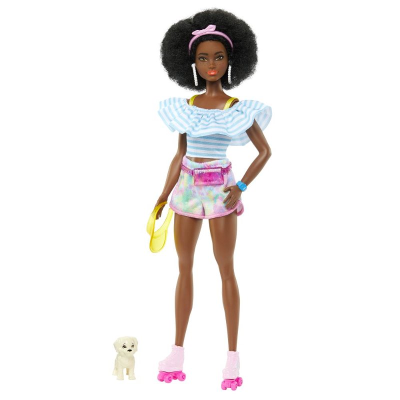 Mattel Barbie DELUXE - Módní panenka - Trendy bruslařka