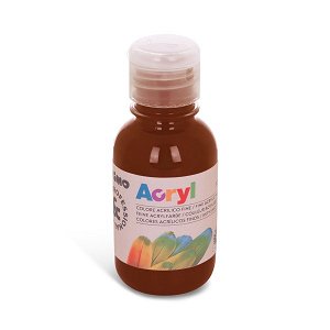PRIMO Akrylová barva - 125 ml - hnědá umbra přírodní