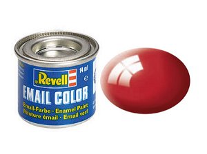 Revell Barva emailová lesklá - Ferrari červená (Ferrari red) - č. 34