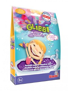 Glibbi Glitter Slime sliz fialový třpytivý