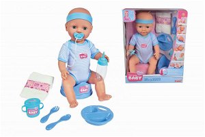 Simba Toys New Born Baby - Panenka chlapeček - 43 cm
