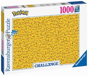 Ravensburger Puzzle - Challenge Puzzle: Pokémon Pikachu - 1000 dílků