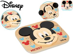 Mikrotrading Mickey Mouse puzzle 22 x 20 cm 6 dílků ve fólii