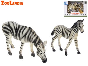 Mikro trading Zoolandia - Zebra s mládětem