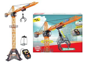 Dickie Jeřáb Mega Crane - 120 cm - na kabel