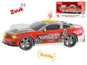 Mikro trading Auto sportovní ovladatelné - 25 cm - červená